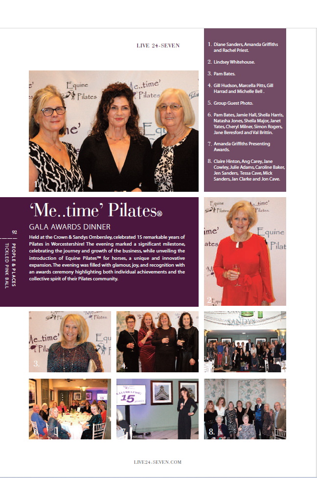 'Me..time' Pilates in the Press