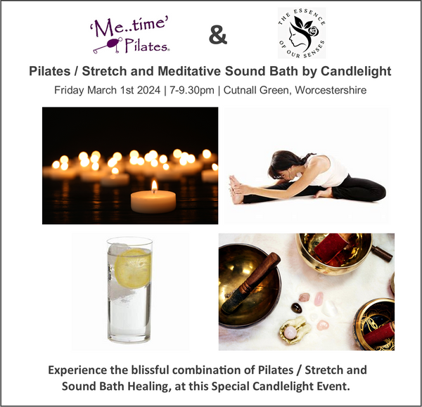 Pilates and Stretch by Candlelight with a Healing Sound Bath