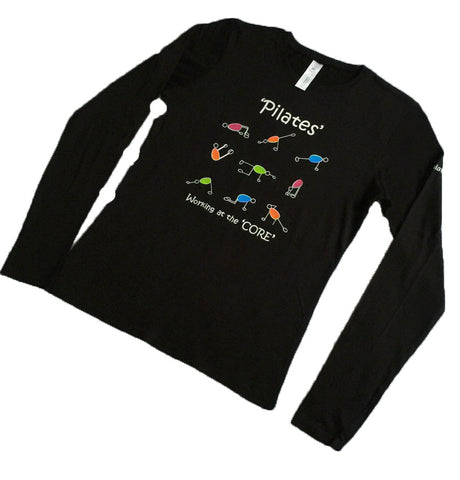 Long Sleeve Top - Pilates Characters