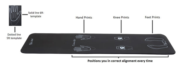 PILATES MAT - EXTRA THICK & LONG