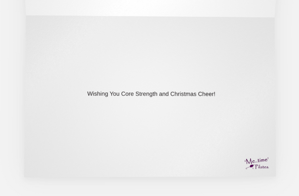 “12 Days of Pilates” Christmas Card – Perfect Gift for Pilates Lovers