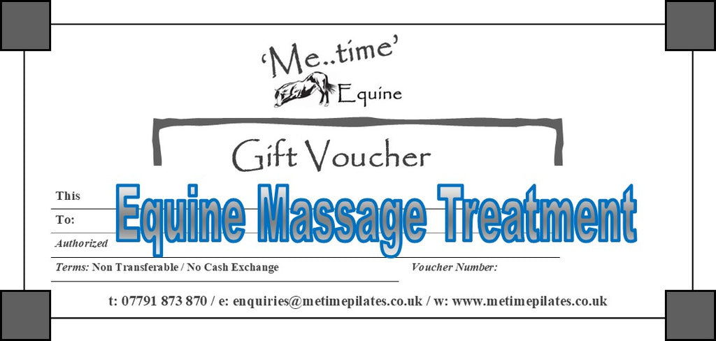 Gift Voucher - Equine Massage